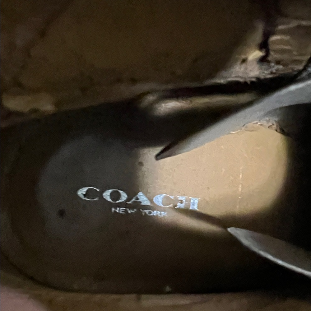 Coach Tan Ankle Booties - Picture 8 of 14